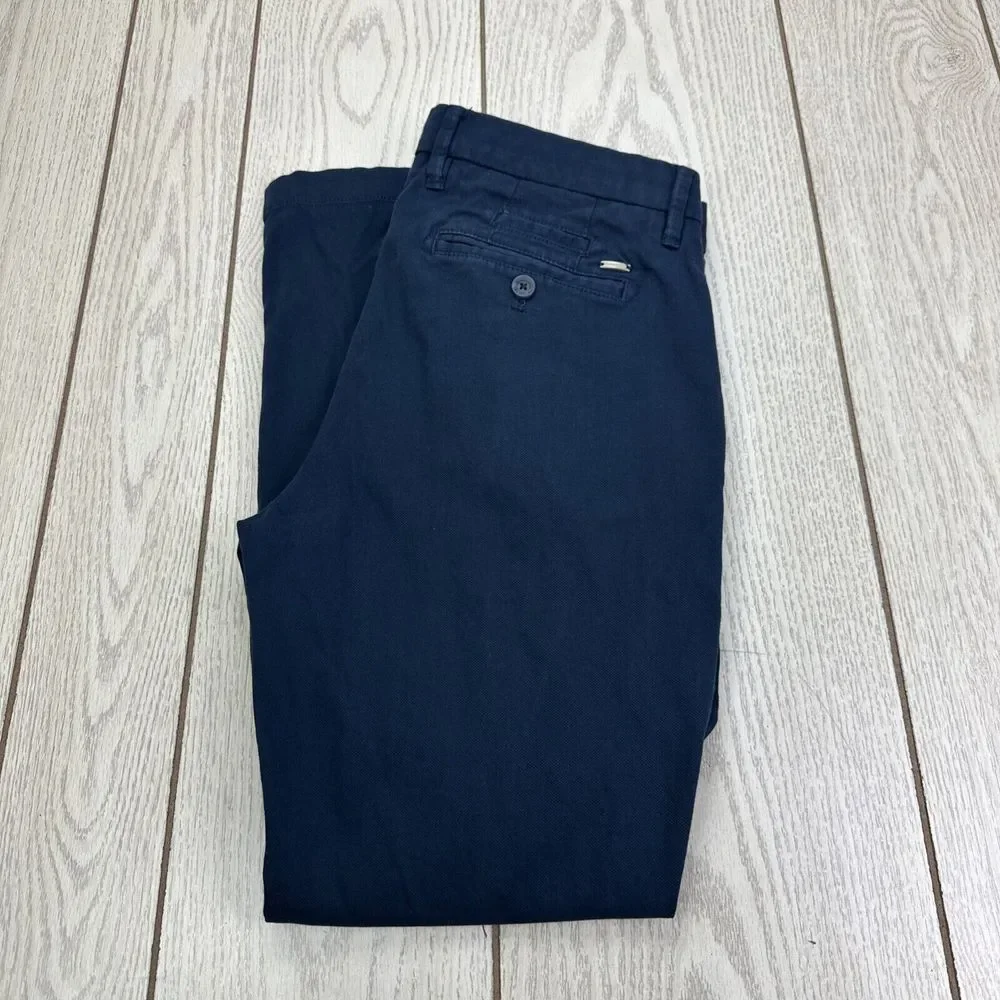C&A Premium‎ Work Casual Size 32/30 Blue Men's Pants Slim Fit
